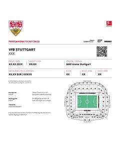 BLOCK 77a_Ticket Bundesliga - VfB Stuttgart vs. FC St. Pauli